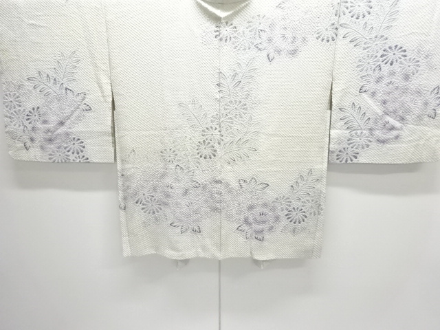 Japanese Kimono / Chirimen Kinsha Silk
